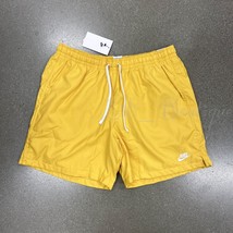 NWT Nike AR2382-709 Men&#39;s Sportswear SPE Woven Lined Flow Shorts Vivid Sulfur XL - £28.16 GBP