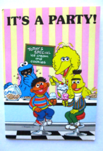Sesame Street Party Invitations Muppets 6 Cards Unused Vintage by CA Reed USA - £11.12 GBP