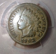 1903 Indian Head Cent Penny Circulated - $4.95