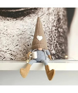 Coffee Gnome Plush Doll Coffee Bar Decoration Coffee Lover Gifts Beige F... - £9.40 GBP
