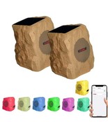 5 Core Rock Speaker Outdoor Waterproof Bluetooth Garden Speakers Solar &amp;... - $2,520.88 MXN