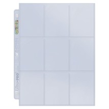 25 Ultra PRO Platinum Series Standard Card Sized 9-Pocket Binder Pages - $28.93 CAD