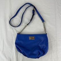 Juicy Couture Heidi Crossbody Bag – Bright Cobalt Blue Excellent Silver ... - £19.35 GBP