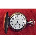 ca 1915 ELGIN 0s HUNTER 15 JEWELS GOLD FILLED CASE POCKET PENDANT WATCH ... - $6,448.16 MXN