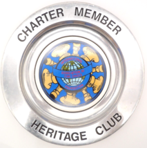 International Association of Fire Chiefs Plate Charter Member Heritage C... - $23.74