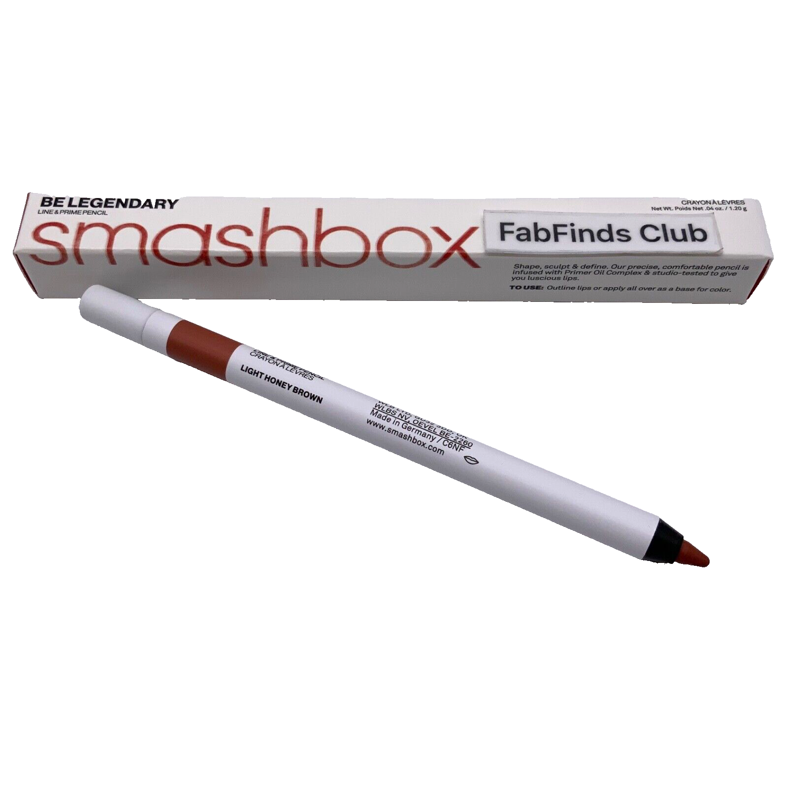Smashbox Be Legendary Line & Prime Lip Pencil Light Honey Brown - $16.81