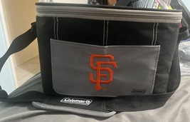 San Francisco Giants MLB Coleman 12 Can Soft Cooler Black Gray - $29.99