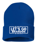 FJB-Let&#39;s Go Brandon V2 Embroidered Cuffed Beanie, Embroidered Gift, Win... - $15.99