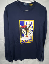 NWT Polo Ralph Lauren Polo Ski Sports Classic Fit Navy Long Sleeve SZ Sm... - $54.95