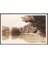 Lake Ann, Michigan RPPC 1939 Lone Lake Scene Real Photo Postcard - $232.19 MXN