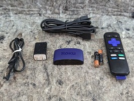 Roku Express 3930X Streaming HD Digital Media Player w/ Remote &amp; Cables ... - £11.87 GBP