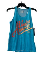 ﻿Under Armour Youth Girls Aloha Wordmark Loose Tank Top Blue-Large - $22.91