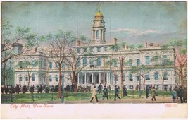 Postcard New York City Hall - £5.46 GBP