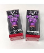 Lot of 2- Disney Lip Smacker Minnie Mouse Flavored Lip Balm &#39;Giggly Grap... - $254.39 MXN