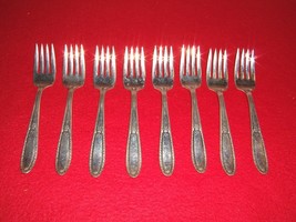 ISABELLA USA Silver Plate Dinner Fork Set of Eight - $32.62