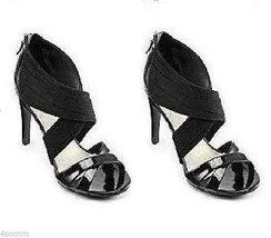 New STUDIO PAOLO® &quot;AMOR&quot; BLACK Heel Sandals Shoes.- SiZ 11 - $551.89 MXN