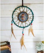 Ebros Native American Blue Sky Stone Turquoise Dreamcatcher Wall Decor 6... - $38.02 CAD