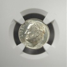 1964-P Silver Roosevelt Dime NGC MS66 AJ232 - £18.83 GBP