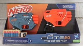 Nerf Elite Trio Combo 2.0 Dual Blaster Battling Hasbro~ New - £17.62 GBP