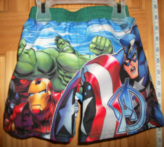 Avengers Baby Clothes 18M Infant Boy Swimwear Swim Superhero Bathing Suit Trunks - £11.38 GBP