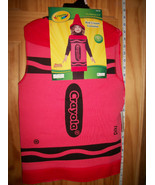 Crayola Craft Baby Costume 3T-4T Toddler Red Crayon Halloween Party Outf... - $445.02 MXN