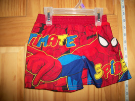 Spider-Man Baby Clothes 12M SpiderMan Swim Trunks Spidey Super Hero Boy Swimsuit - £11.38 GBP