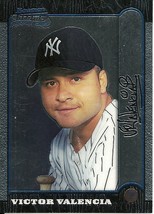 1999 Bowman Chrome Victor Valencia 149 Yankees - £0.78 GBP