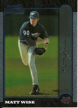 An item in the Sports Mem, Cards & Fan Shop category: 1999 Bowman Chrome Matt Wise 398 Angels