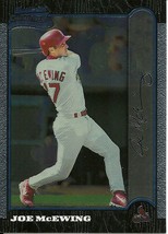 1999 Bowman Chrome Joe McEwing 399 Cardinals - £0.79 GBP