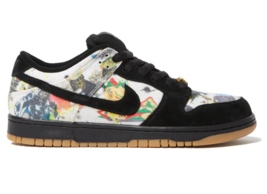 Nike SB Dunk High Low Size 10.5 Supreme Rammellzee IN HAND 100% Authentic! - £441.38 GBP