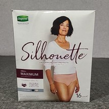 Depend Silhouette Incontinence Underwear for Women, Maximum Absorbency, S 16 ct - £7.32 GBP