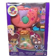 Fisher Price Polly Pocket Cuddly Cat Purse Play Set Sealed - £21.84 GBP
