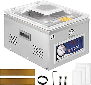 Chamber Vacuum Sealer Machine, With Micro Computer Control, 110V/60Hz Fo... - $542.99