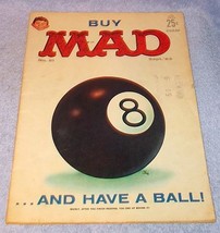 Vintage Mad Humor Satire Comic Magazine September 1963 No. 81  - £7.92 GBP
