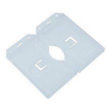 Bluemoona 5 pcs - Vertical double Sides Rigid Hard Plastic Business ID N... - $5.99