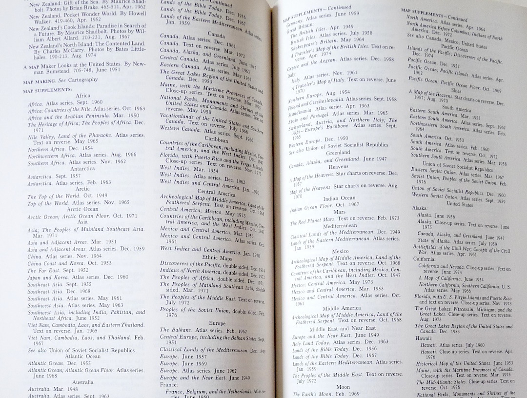 National geographic Index 1947 – 1976 book Item image 4