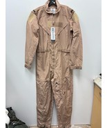 NEW GENUINE US AIR FORCE TAN NOMEX FIRE RESISTANT FLIGHT SUIT CWU-27/P -... - $2,754.66 MXN
