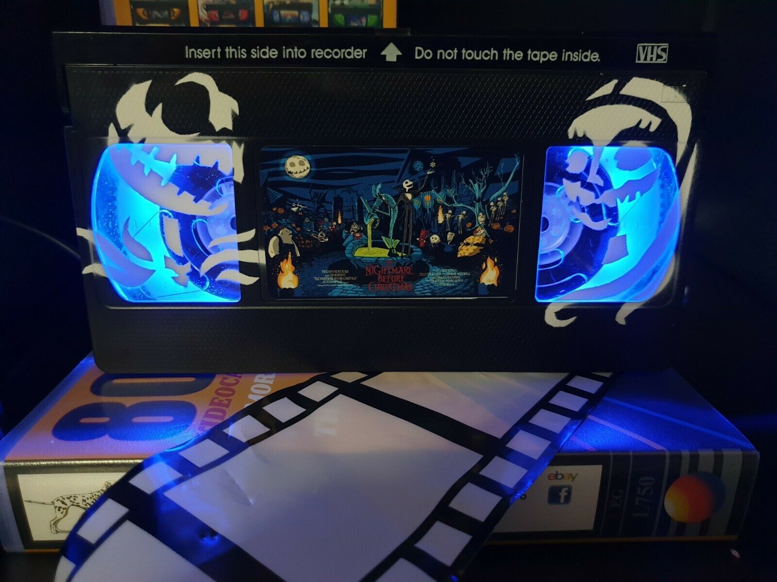Retro VHS Lamp,Creepshow 2,Night Light!Amazing Gift Idea For Any Movie Fan. Item image 8