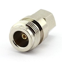 2-Pack N Female To F Male Rf Coaxial Adapter N To F Coax Jack Connector - £14.11 GBP
