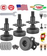 Adjustable Leg Levelers for Tables and Chairs - Supports 1320Lbs, Easy I... - $473.33 MXN