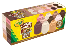 Crayola Colors of The World ~ Washable Paint ~ 10 Count ~ 2 Oz.  ~ Skin Tones - $23.38