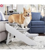 PetSafe Dog Cat Pet Steps Ramp White CozyUp Non-Slip Heavy Duty Adjustable - $3,293.89 MXN