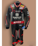 Kawasaki Red &amp; Black Racing Team motorcycle Leather 1&amp;2 Pieces Suit CE A... - $4,645.97 MXN