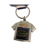 Florida Gators Keychain -Shirt Silver Tone NWT. Collegiate Licensed. - £6.58 GBP