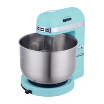 Brentwood 5 Speed Stand Mixer with 3.5 Quart Stainless Steel Mixing Bowl in Blu - $91.80