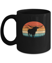 Coffee Mug Funny Longhorn Cattle Texas Cow Herd  - £14.91 GBP