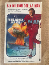 Six Million Dollar Man #1 Wine, Women And War 1st 1975 Lee Majors Tv Series - £11.81 GBP