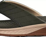 NWOT Reef Mens The Deckhand Olive Green / Gum Flip Flop Sandals Size 8 - $49.99