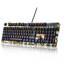 Jidohun Kb-120 Rgb Mechanical Gaming Keyboard, Programmable Rgb Backlit, Blue Sw - £40.88 GBP