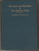 The Facts and Mysteries of The Christian Faith Pieters Hardcover Book - £0.78 GBP